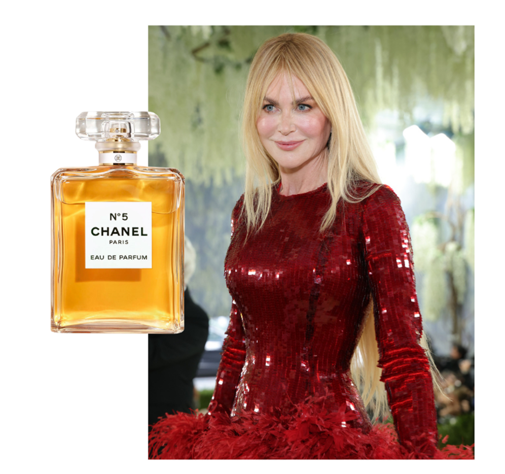 Celebrity perfumes: Chanel No. 5 linked to Nicole Kidman