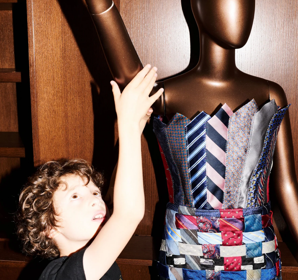 Max Alexander young designer exploring new forms in contemporary high fashion