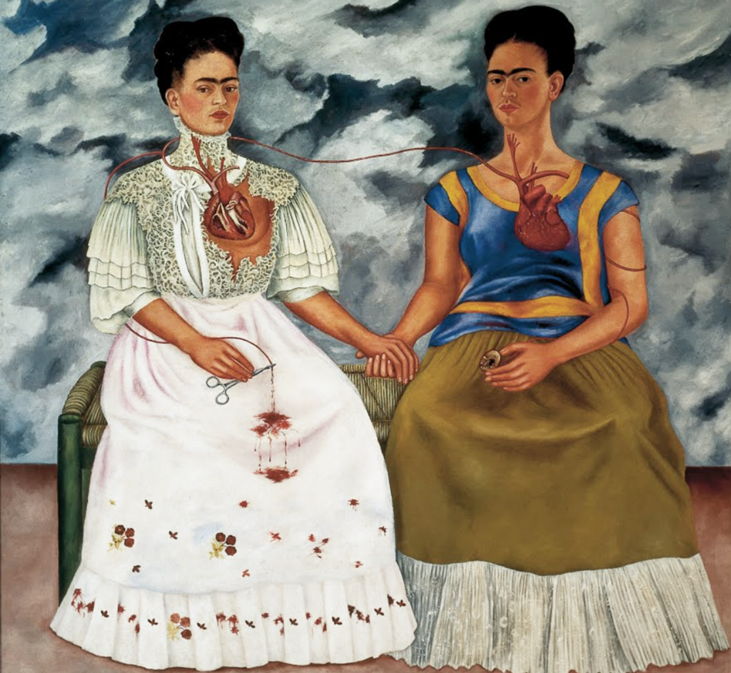 Frida Kahlo beauty and femininity represented through her iconic self-portraits