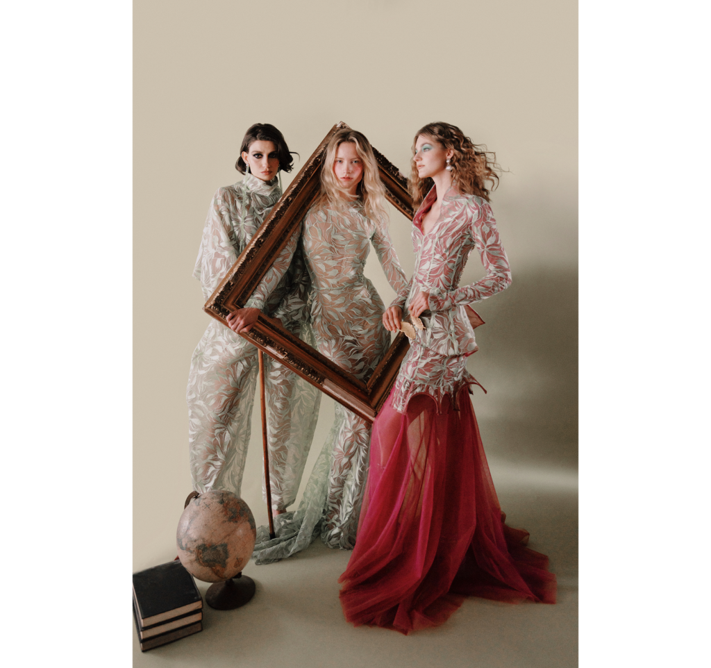 Detalle de confección en la colección Celestina de Alexia Ulibarri