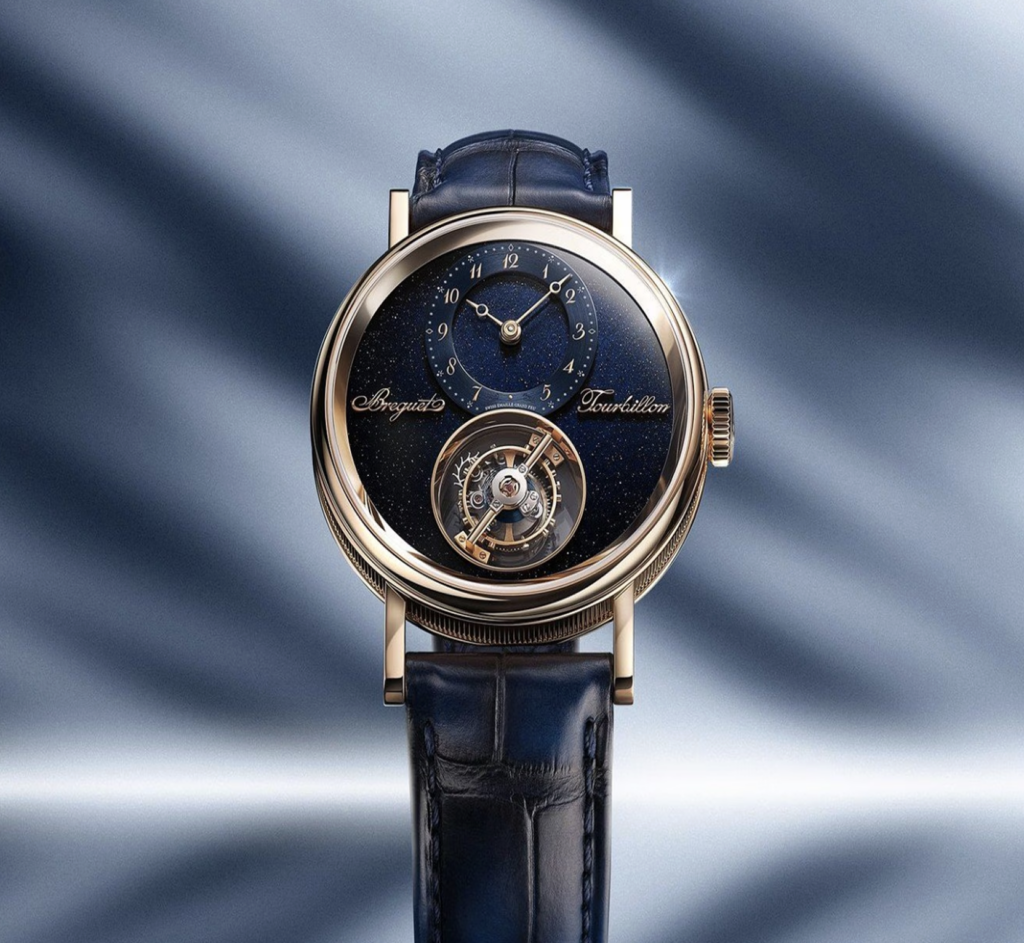 El Classique Tourbillon Sidéral 7255 de Breguet representa la precisión relojera dentro de esta selección para el Día del Padre.
