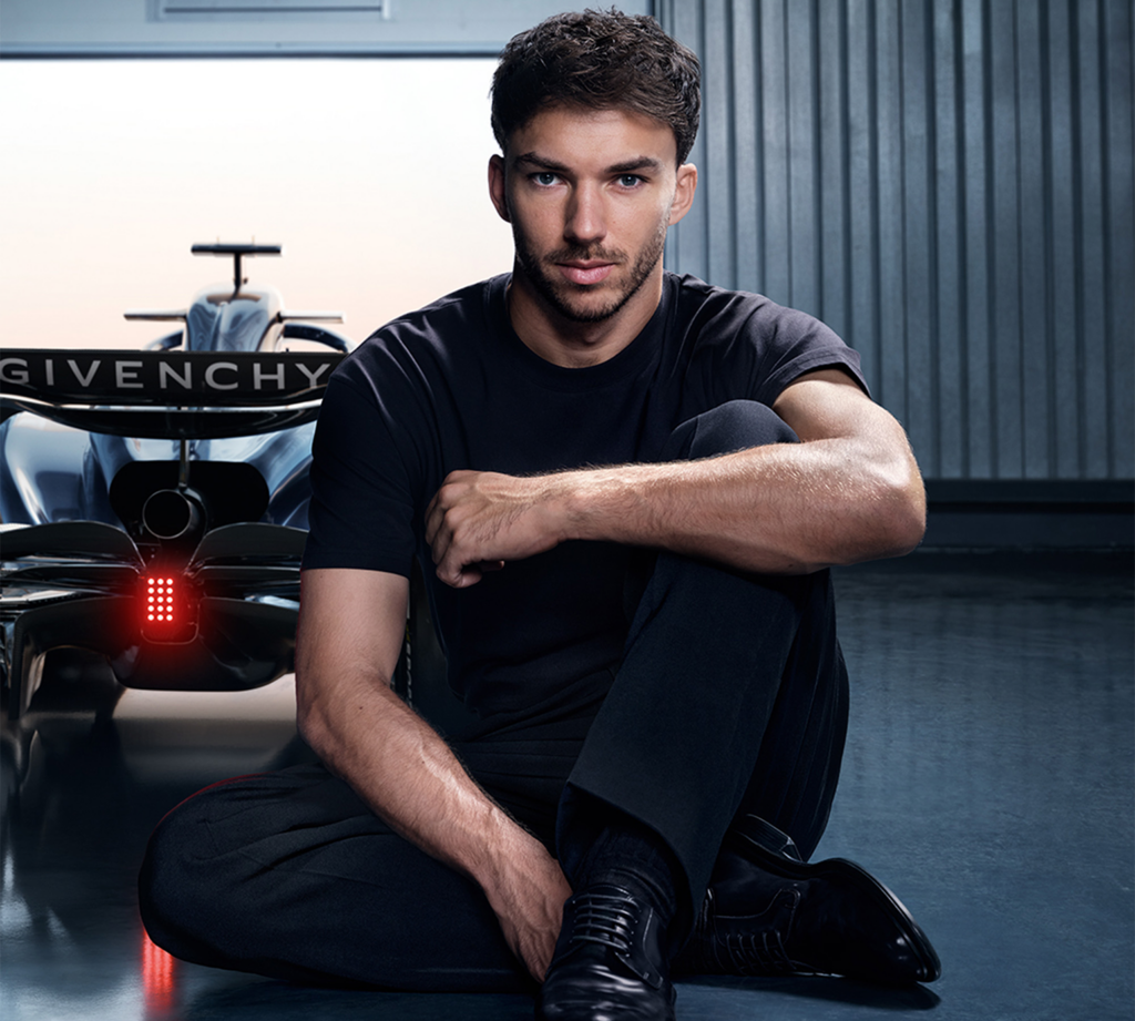 Pierre Gasly stars in Givenchy’s Gentleman Society Sport campaign