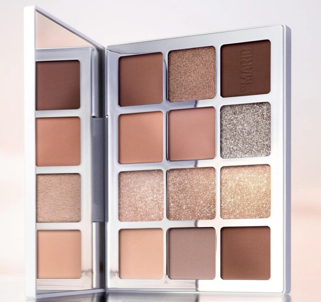Ethereal Eyes™ Eyeshadow Palette: The Original de Makeup By Mario con tonos neutros y acabados luminosos.